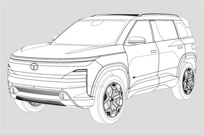 Tata Sierra EV design patented 